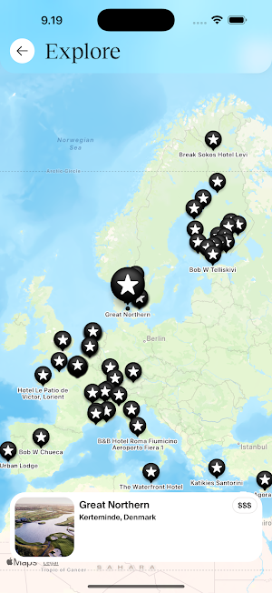 Valpas Hotels Screenshot 2