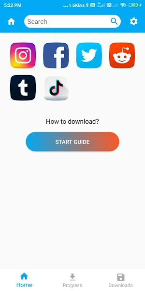Video Downloader- for social m Screenshot 2