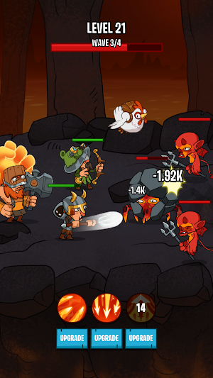 Semi Heroes 2: Endless Battle RPG Offline Game Screenshot 3