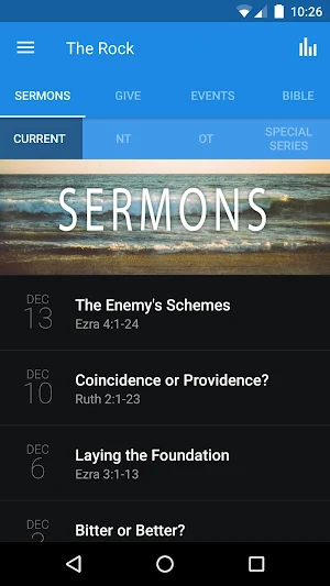 The Rock App Screenshot 0