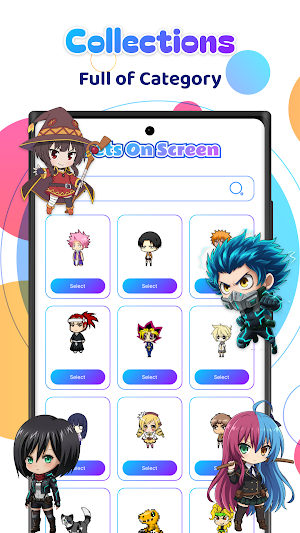 Live Anime Shimeji Pets Screenshot 1