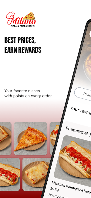 Milano PIzza & fried chicken Screenshot 0