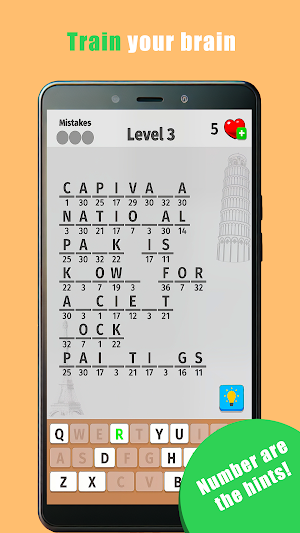 Cryptogram: Letter code games Screenshot 2