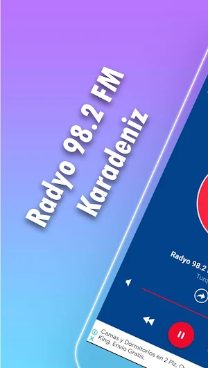 radyo 98.2 fm karadeniz Screenshot 0