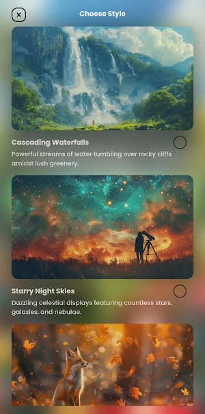 AI Nature Wallpaper App Screenshot 2