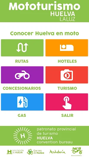 Mototurismo Huelva la luz Screenshot 0