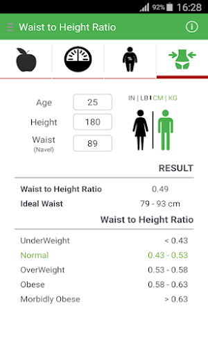 Ideal Weight Calculator Screenshot 3