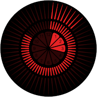 Tempus Red Android Watch Face