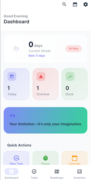 Nexora: To-Do List & Goals Screenshot 0
