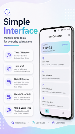 Time Calculator & Converter Screenshot 0