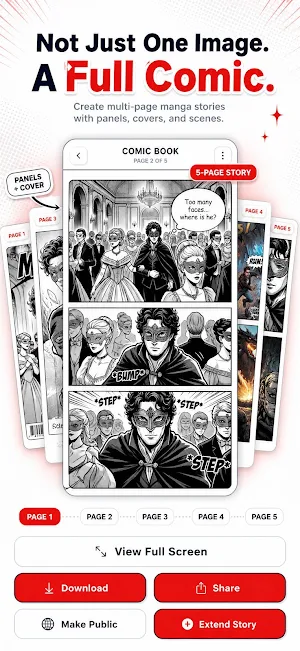 Comicpix: AI Comic Maker Screenshot 2