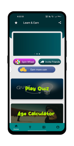 Learn & Earn World GK MCQ Quiz Screenshot 1
