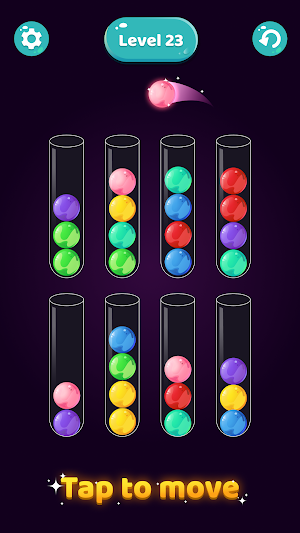 Ball Sort Color: Fun Puz Game Screenshot 1