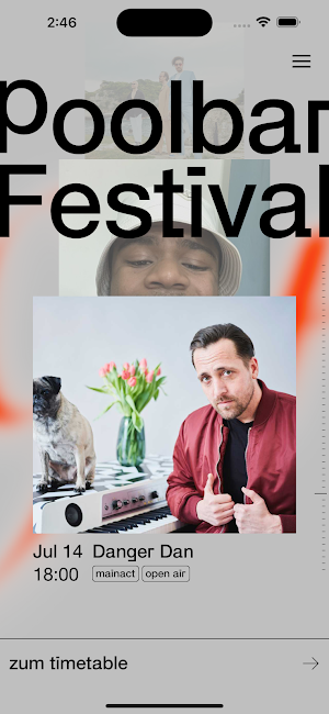 Poolbar Festival Screenshot 0
