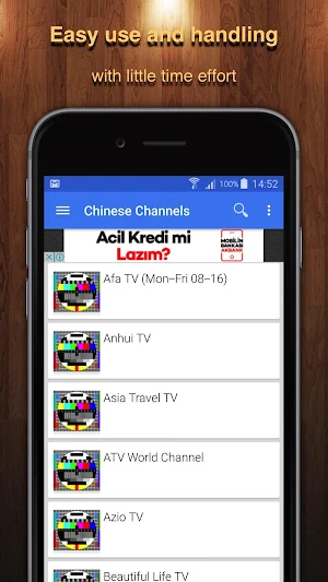 TV Taiwan Channel Data Screenshot 1
