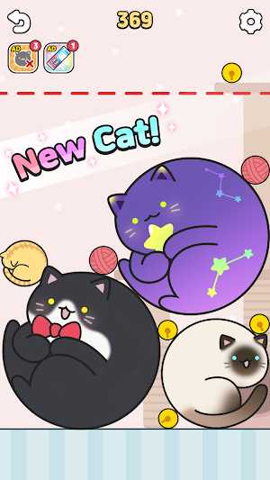 Cat Merge Game Screenshot 0