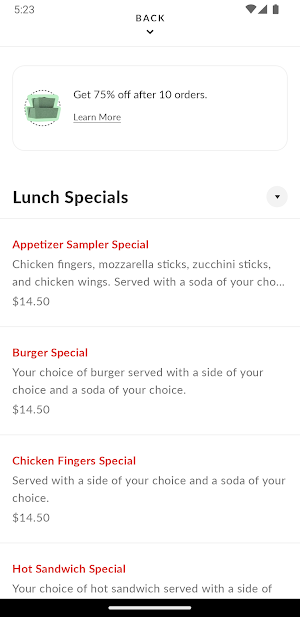 Fontana Famous Pizza & Gyro Screenshot 2