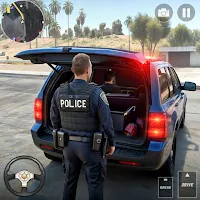 US Police Prado Car Chase Game