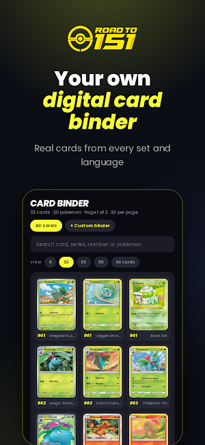 Roadto151: TCG Card Collection Screenshot 1