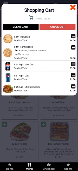 Star Pizza Kebab Newport Screenshot 2