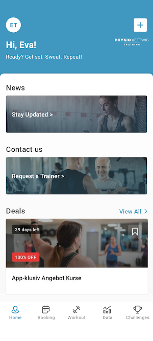 PHYSIO KETTWIG -Training Screenshot 1