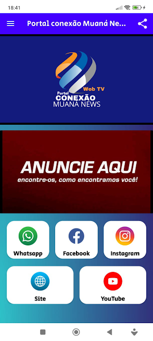 Portal conexão Muaná News Screenshot 2