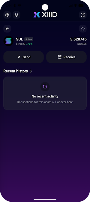 XWallet by XIIID Screenshot 2