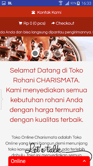Charismata - Toko Rohani Krist Screenshot 2