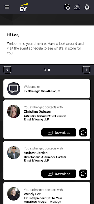 EY Strategic Growth Forum Screenshot 0