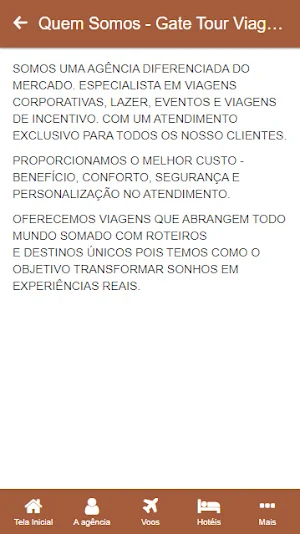 Gate Tour Viagens e Eventos Screenshot 1