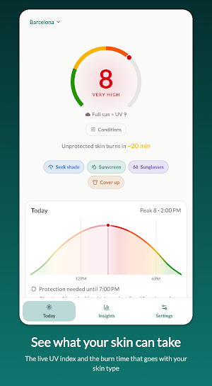 SunMate: UV Index & Sunscreen Screenshot 0