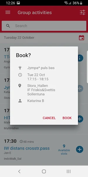 Friskis&Svettis Sollentuna Screenshot 0