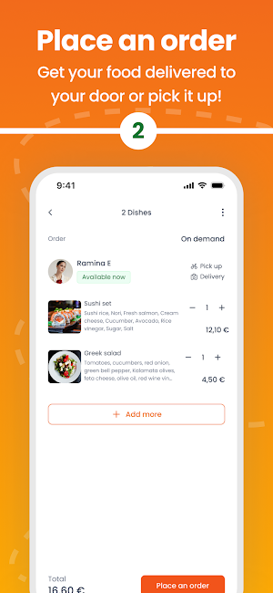 COSINA – Food by Local Chefs Screenshot 3