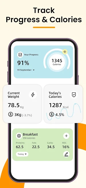 AI Calorie Tracker : BiteCal Screenshot 3