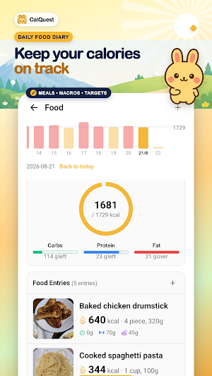 CalQuest: AI Calorie Counter Screenshot 3