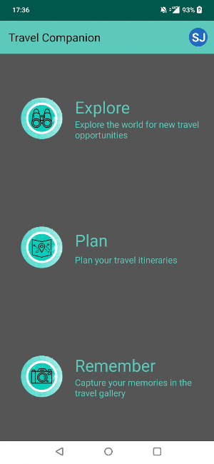 Travel Companion Screenshot 0