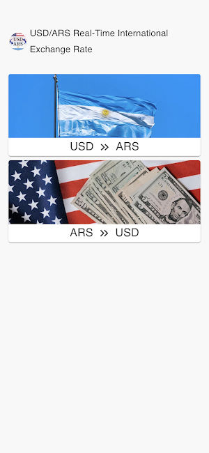USD to ARS Screenshot 0