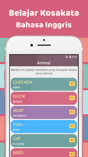 Kuis Bahasa Inggris - Kubis Screenshot 0