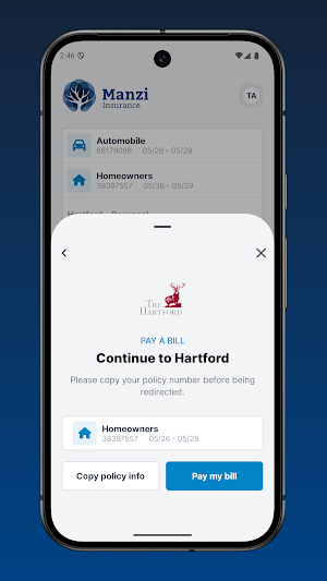 Manzi Insurance Screenshot 3