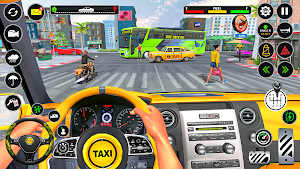 US Taxi Car Parking Simulator Screenshot 2