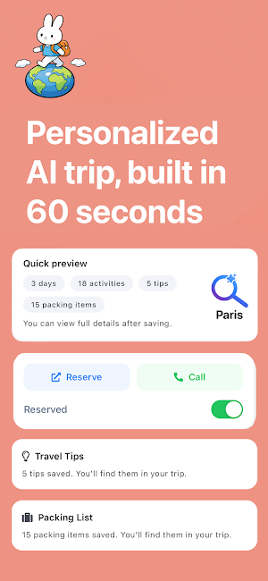ChillTrip - AI Trip Planner Screenshot 0