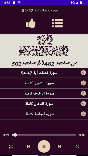 قران كريم بصوت رعد الكردي Screenshot 1