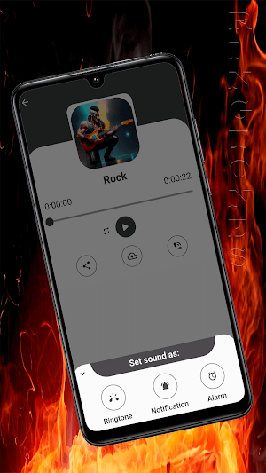 Rock ringtones - Music sounds Screenshot 2