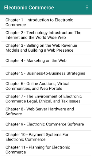 Electronic Commerce Screenshot 0