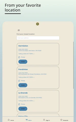Sorbenots Coffee Screenshot 2