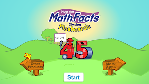 Meet the Math Facts Division Flashcards Screenshot 0