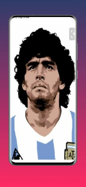 Diego Maradona 4k wallpaper Screenshot 0