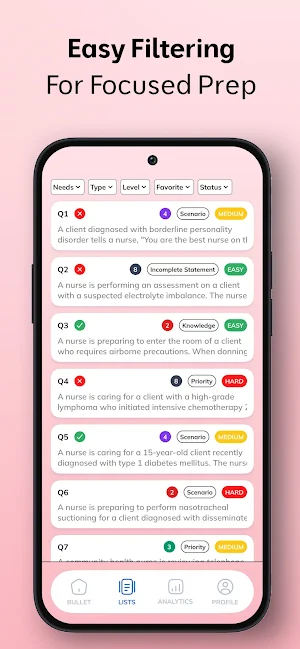 BulletPrep: Nursing Screenshot 3