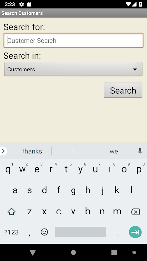 Hingham Lumber Web Track Screenshot 1