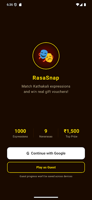 RasaSnap — AR Expression Game Screenshot 1